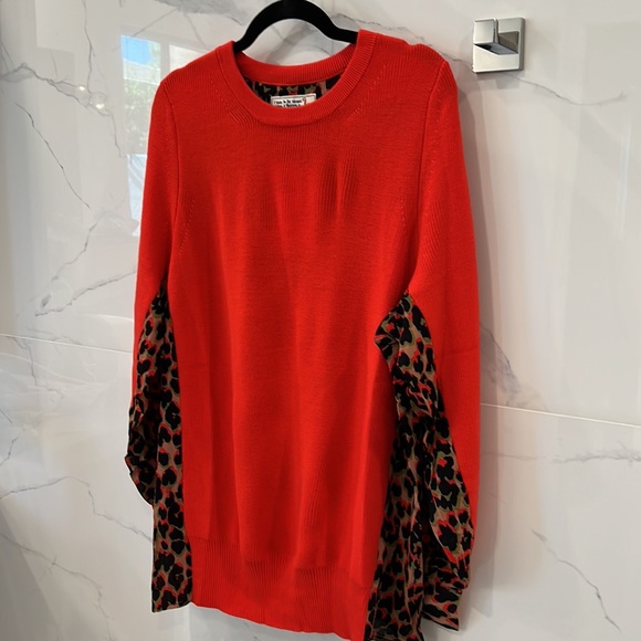Sandrine Rose x Free People - Sweater Blouse - Size Small - Picture 2 of 7